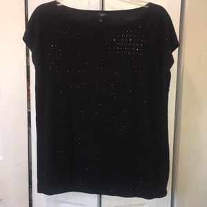 Talbots Black Women’s holiday top 2 x